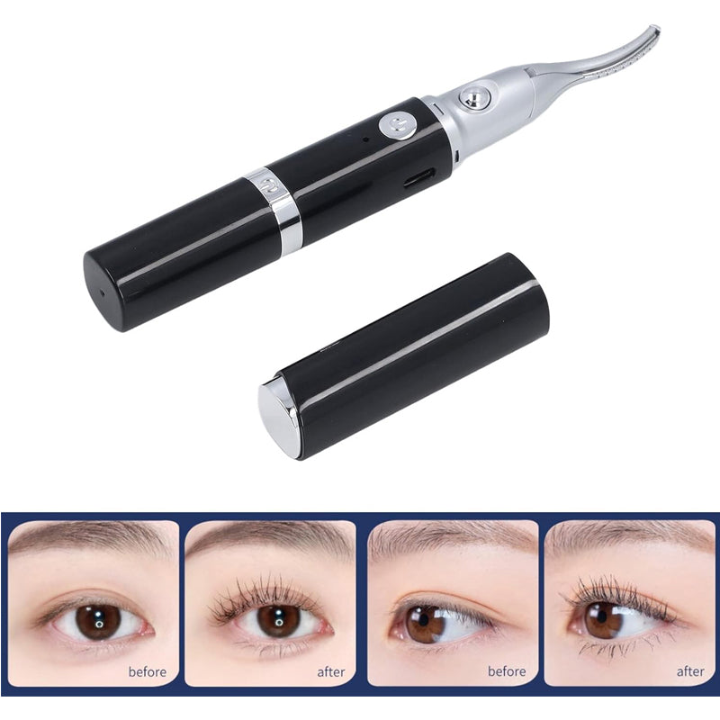 2in1 Electric Eyelash Curling And Curling Device,Electric Heated Eyelash Curler, Eyebrow Trimmer , Portable Makeup Tool For Women