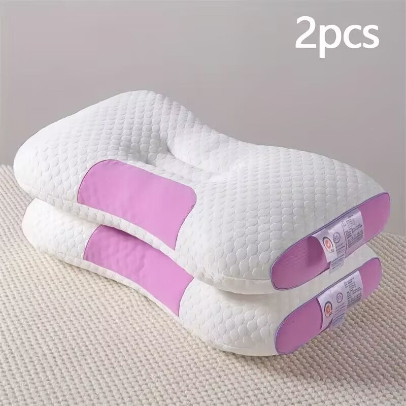 YBZ 3D Knitted Cotton Massage Pillow 2pack