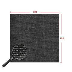 10ft*10ft Black Sunshade Netting Fabric With High-strength UV Protection, Perfect For Plant Protection.