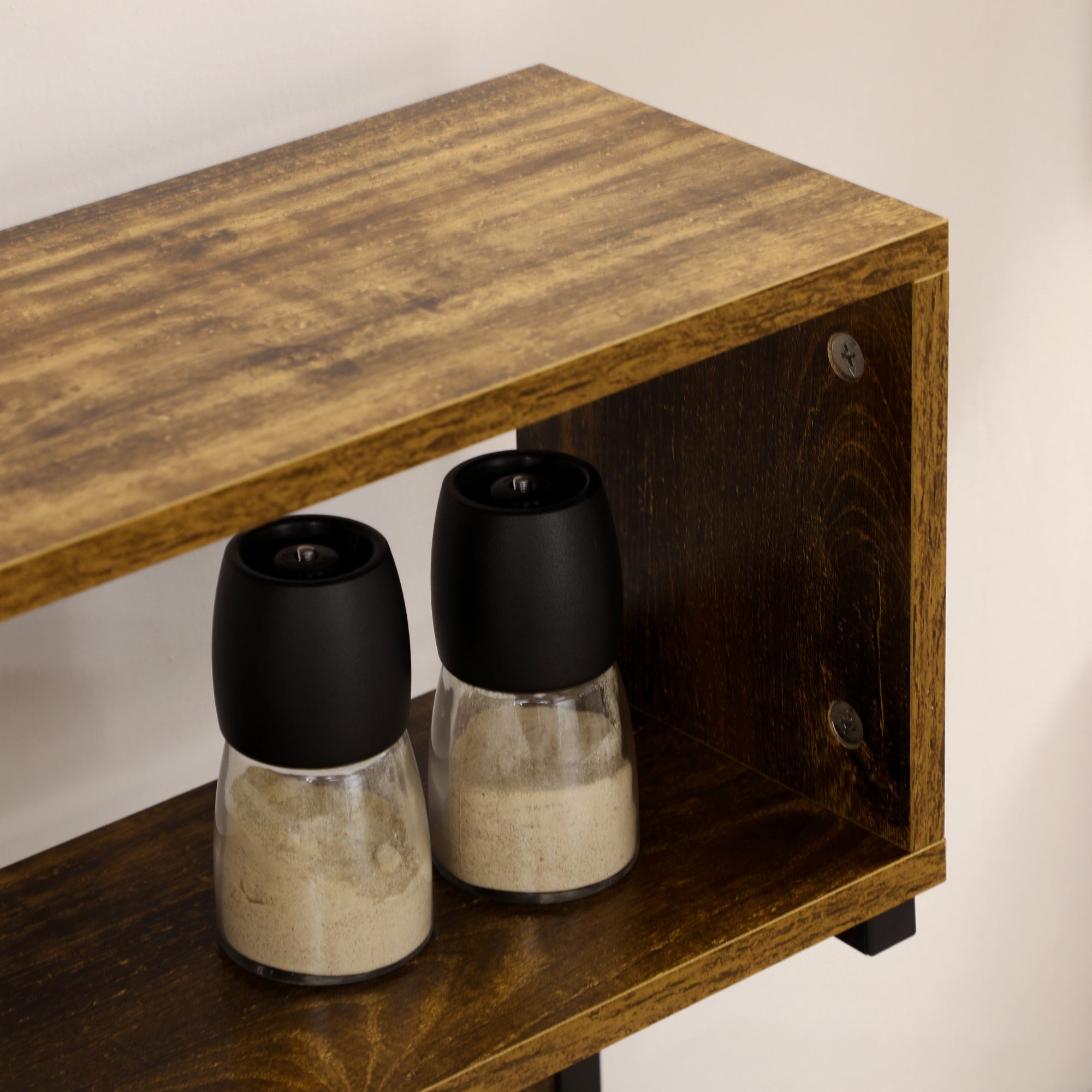 Kitchen Bakers Rack with Power Outlet