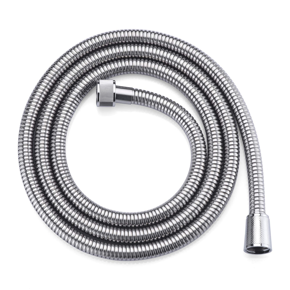 Stainless Steel Shower Hose, 118 Inches, 10 Feet, Extra Long Handheld Shower Hose Extension Replacement, Anti-tangle Flexible Shower Hose Accessory, For Shower Heads, Brushed Nickel Finish.