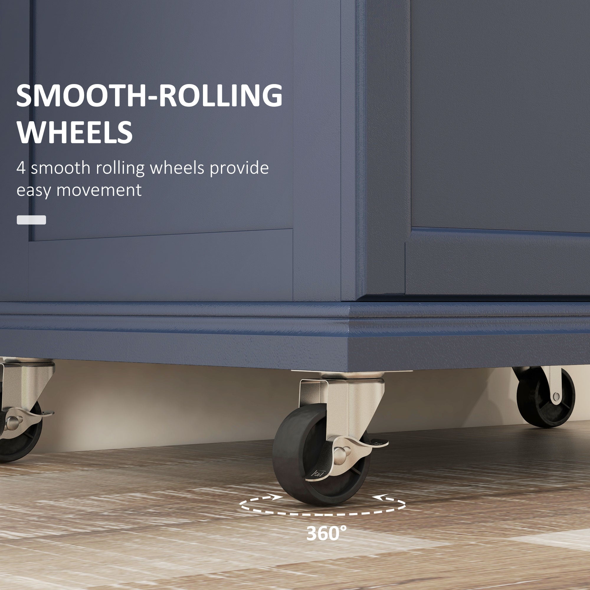 Kitchen Island on Wheels