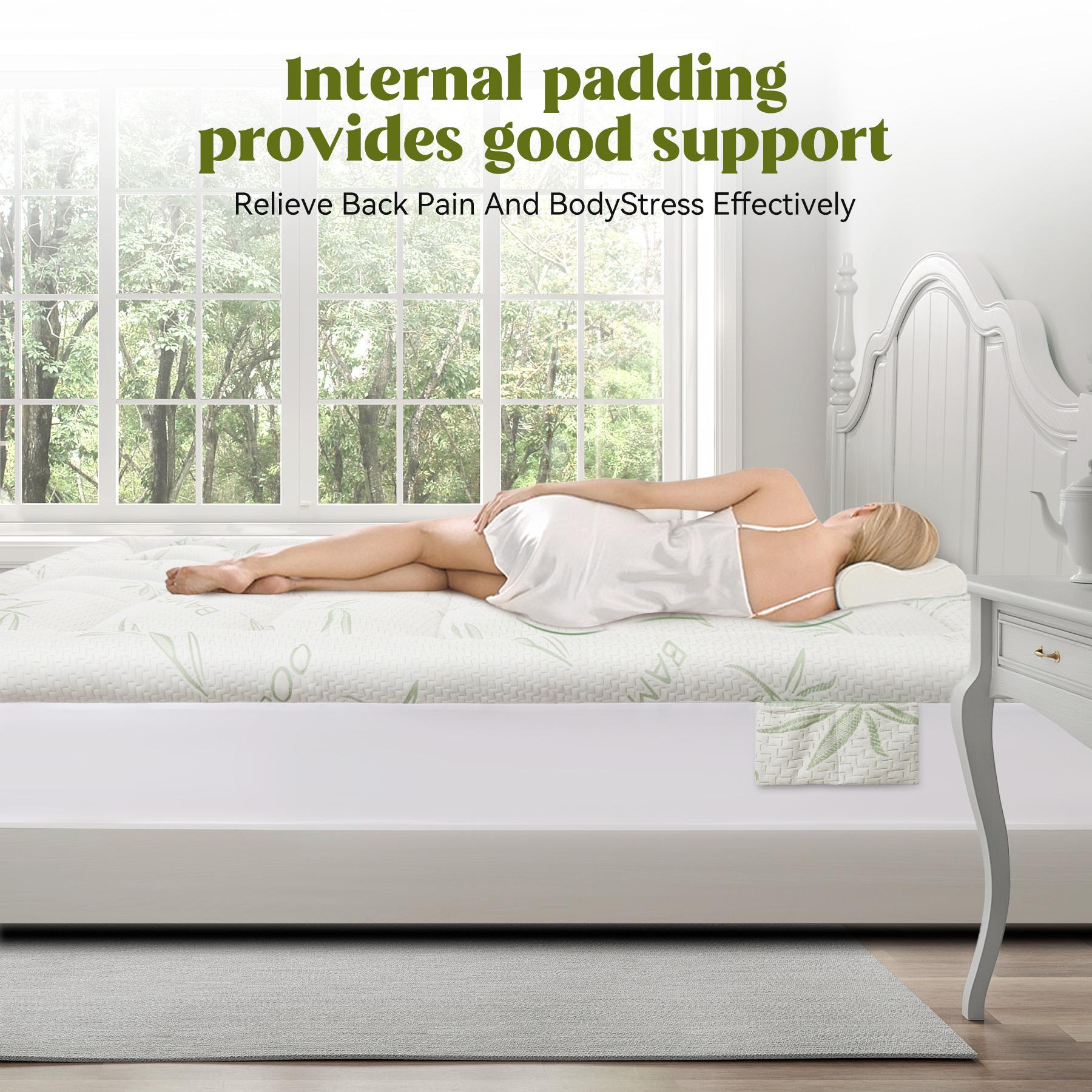 Skin-friendly Bamboo Fiber Waterproof Fitted Sheet - A Must-have For Mattress Protection Super Soft To The Touch
