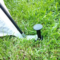 50PC 4.5inch Plastic Lawn Turf Spikes, Groundsheet Fixing Spikes, Outdoor Turf Fixing Spikes, Windproof And Durable