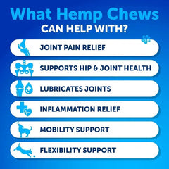 Hemp Hip And Joint Supplement For Dogs Glucosamine For Dogs