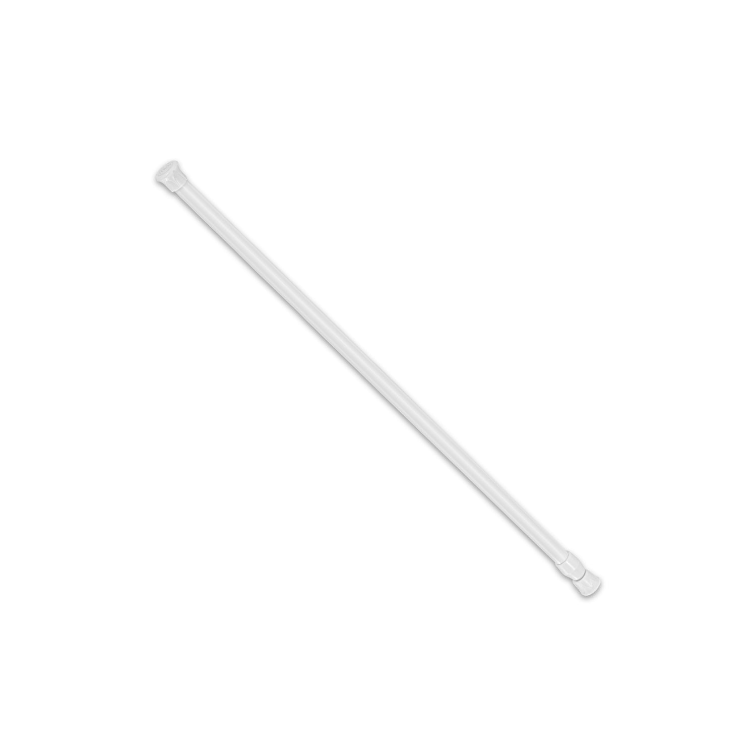 1Pc Tension Curtain Rod Spring Load Adjustable Curtain Pole Heavy-Duty Steel 4 Sizes For Bathroom Wardrobe Kitchen Balcony