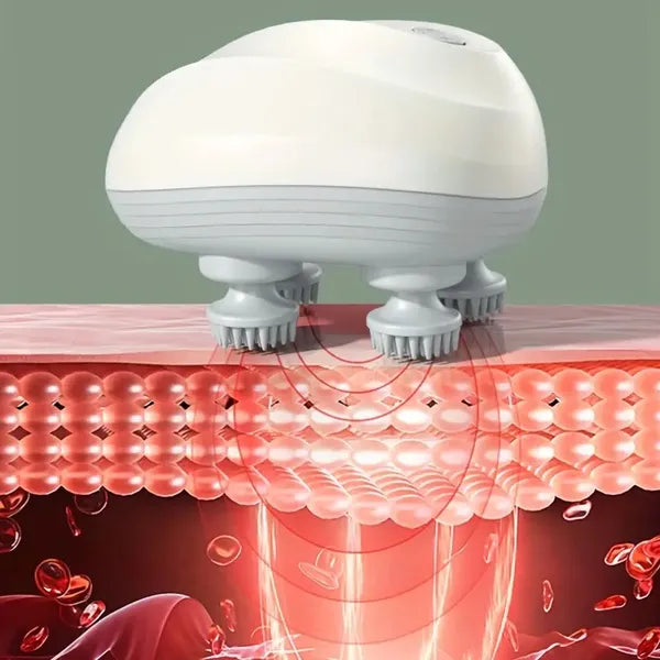 Portable And Handheld Scalp Massager