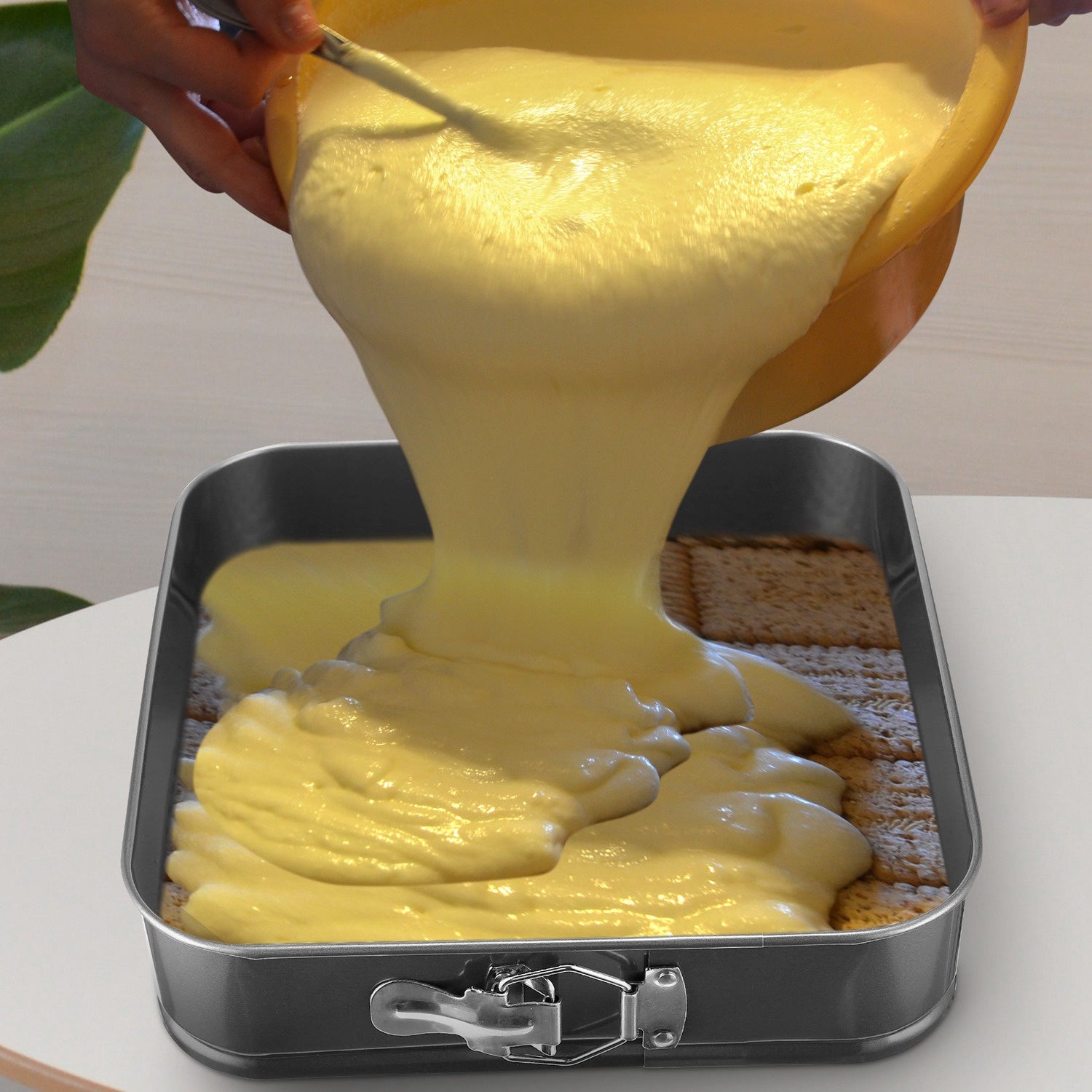 3Pcs Per Set Non-stick Springform Cake Pan Leakproof 9in 10in 11in Bakeware Pan With Removable Bottom