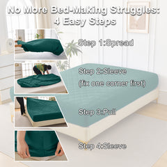 Diamond Grid Ultrasonic Waterproof Mattress Protector