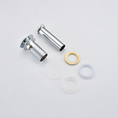 Bathroom Sink Drain With Overflow Hole, Basin And Washbasin Pop-up Drain, 304 Stainless Steel