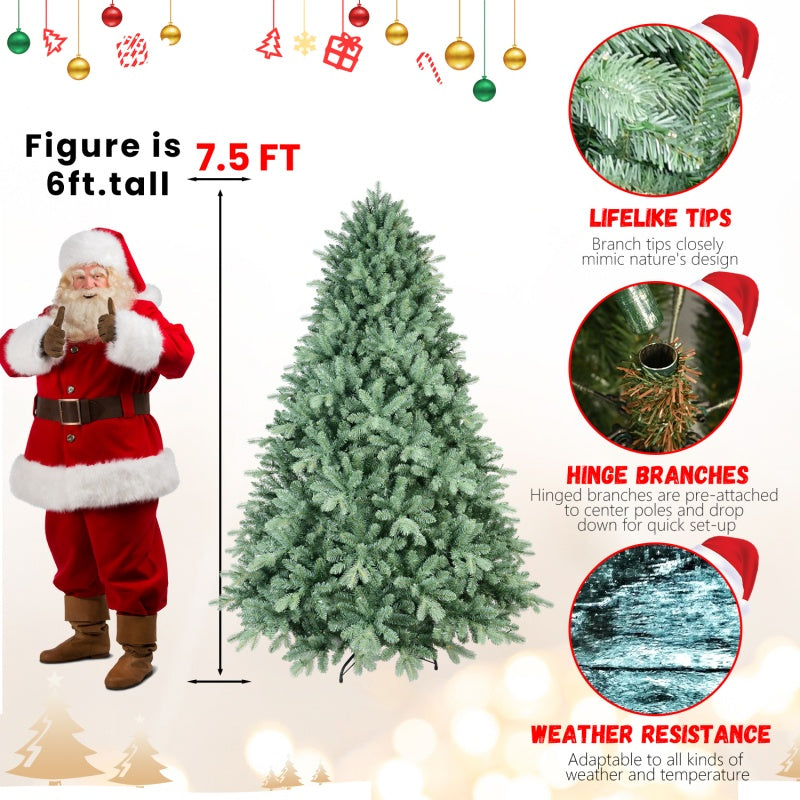 PE, PVC Christmas Tree, Green