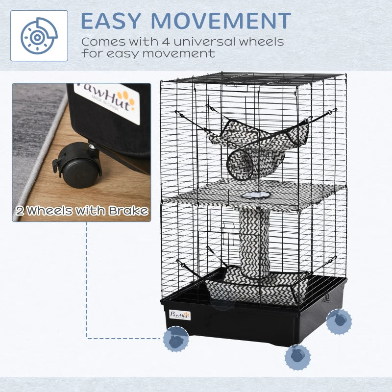 Small Animal Cage Rolling Big Ferret Cage