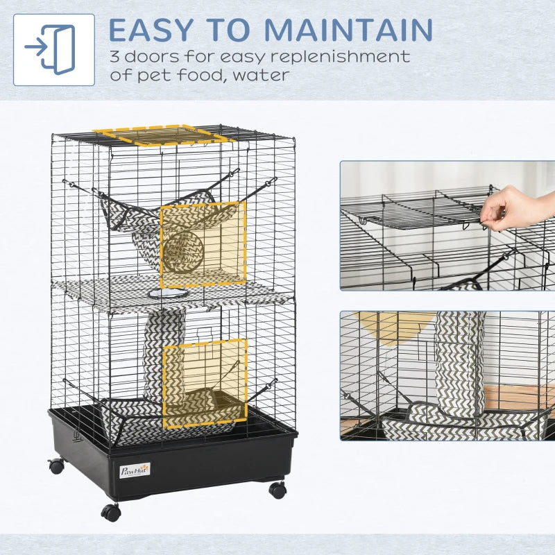Small Animal Cage Rolling Big Ferret Cage