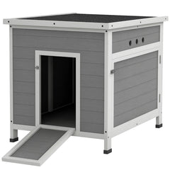 Duck Coop With Openable Roof