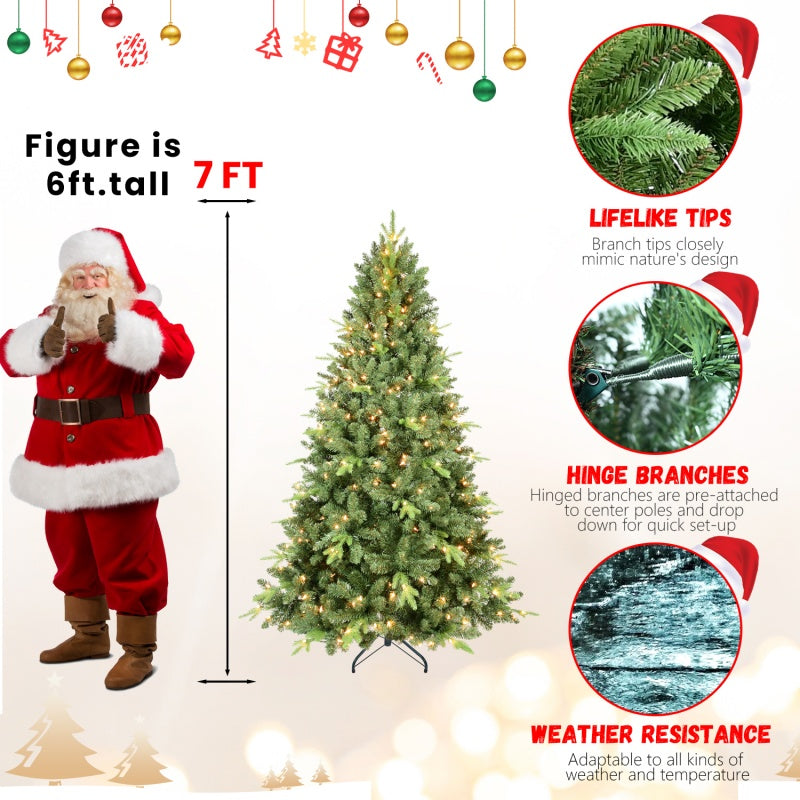 PE, PVC Christmas Tree, Green
