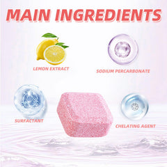 Toilet Cleaning Effervescent Tablets Toilet Cleaner Cleans Odors, Yellow Spots, Dirt, And Urine Stains
