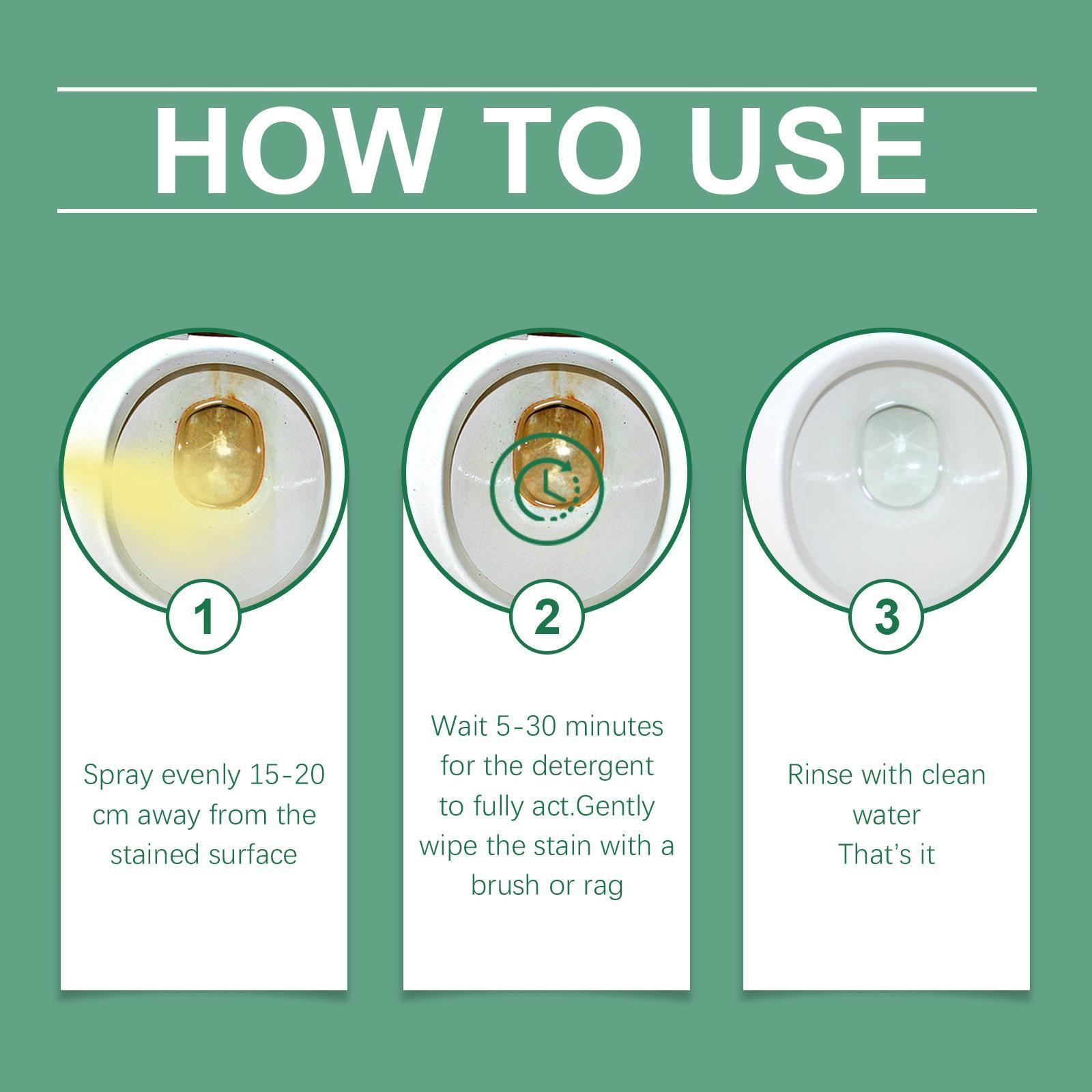 Jieke Oxalic Acid Toilet Cleaner Cleans Urine Stains In Toilet Bowls