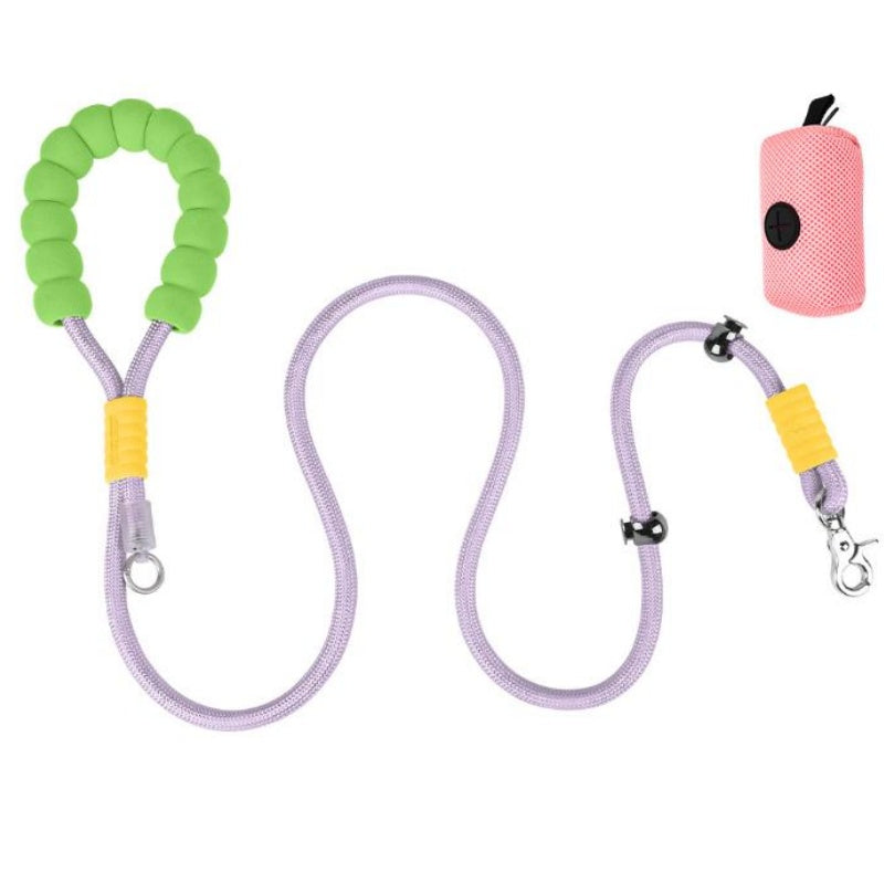 Explosion-proof Dog Leash For Small And Medium-sized Dogs, Suitable For Corgi, Border Collie, Shiba Inu, Dog Walking Collar And Dog Chain