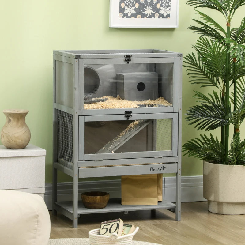 5-Tier Hamster Cage Mice Habitat Rat Habitat With Openable Top