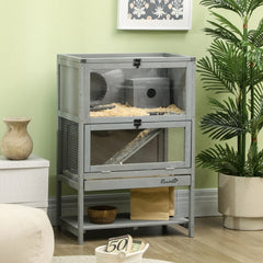 5-Tier Hamster Cage Mice Habitat Rat Habitat With Openable Top