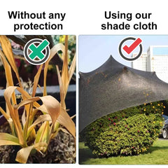 10ft*12ft Heavyweight Black Sunshade Net With Snap-on Design For Sun Protection, Windproofing, And Patio/balcony Shading.