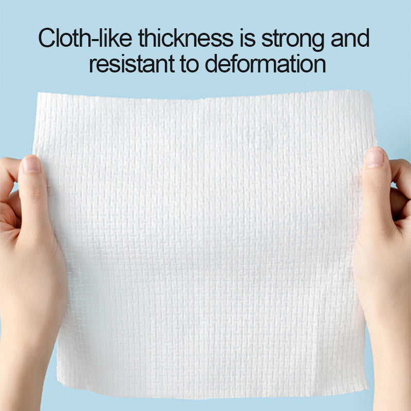 Towels For Sensitive Skin, Makeup Remover, Cleansing, Care, Travel XL, USDA Biobased Dermatologist Approved Face Towel, Disposable Clinically Tested Face Towelette Cosmetic