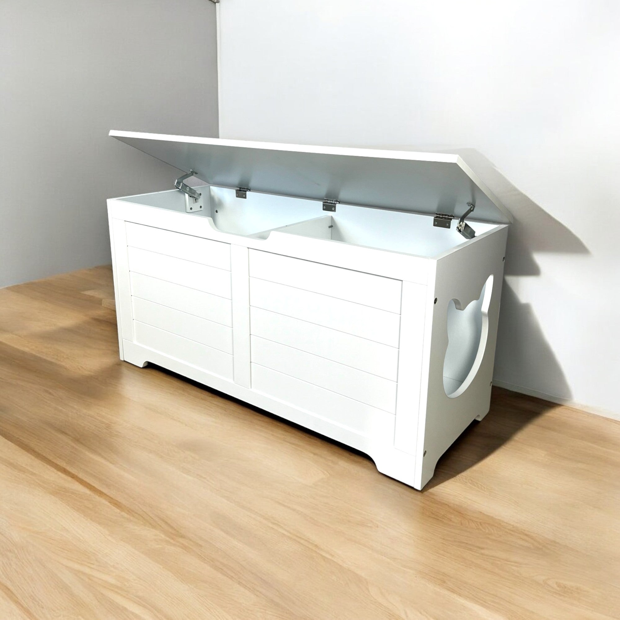 Top Open Litter Box Fence Furniture