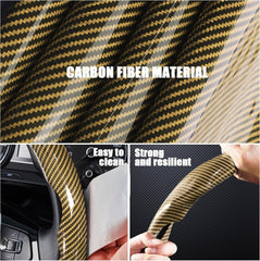 Carbon Fiber Steering Wheel Covers 3 Piece Clip On Steering Wheel Cover Yellow