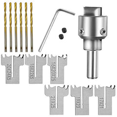 13 Piece Ring Drill Set, Wood Ring Drill Bit Steel Wood Bead Drill For DIY Rings Making
