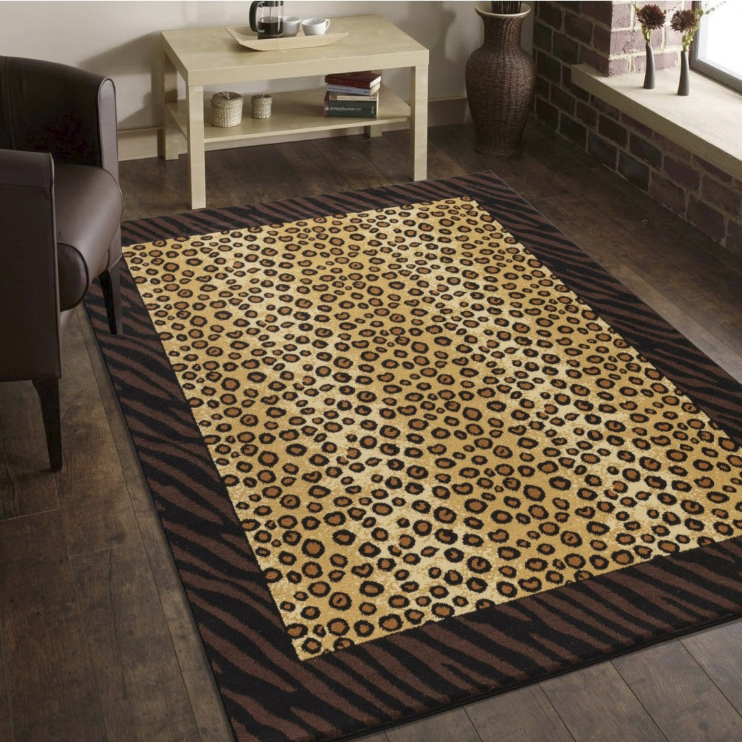 Tribes GC YLS4014 Multi 5 Ft. 3 In. X 7 Ft. 3 In. Animal Print Area Rug
