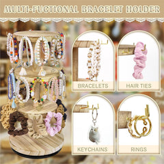 360 Rotating Earring Display Stands With 50 Earring Holder Cards