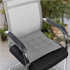 4Pcs Chair Cushion Pads Pillow Soft Tie On Square Sitting Mats