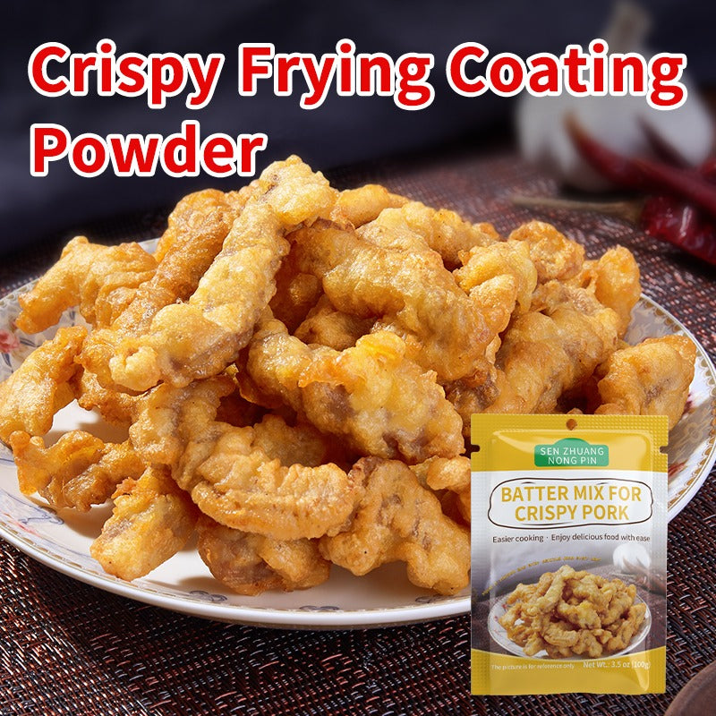 3pc Crispy Pork Coating Mix - Elevate The Flavor Of Chicken, Pork, Seafood, Cheese, And Vegetable Dishes