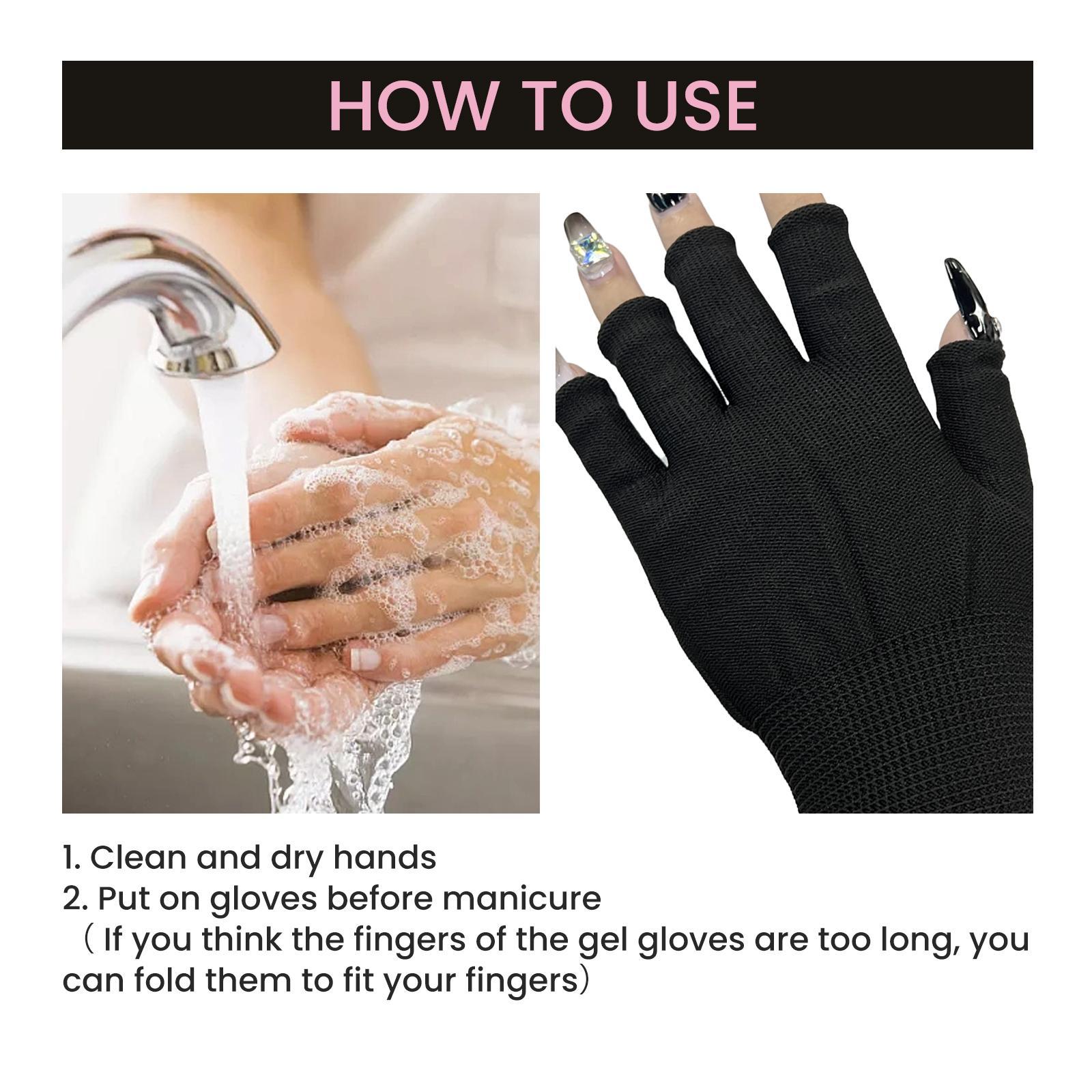 Irho UV Protection Sun Protection Nail Lamp Protective Gloves