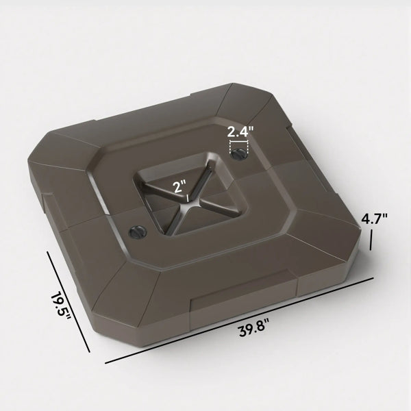 2 Pcs Outdoor Umbrella Base