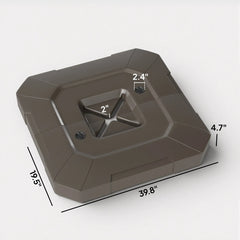 2 Pcs Outdoor Umbrella Base