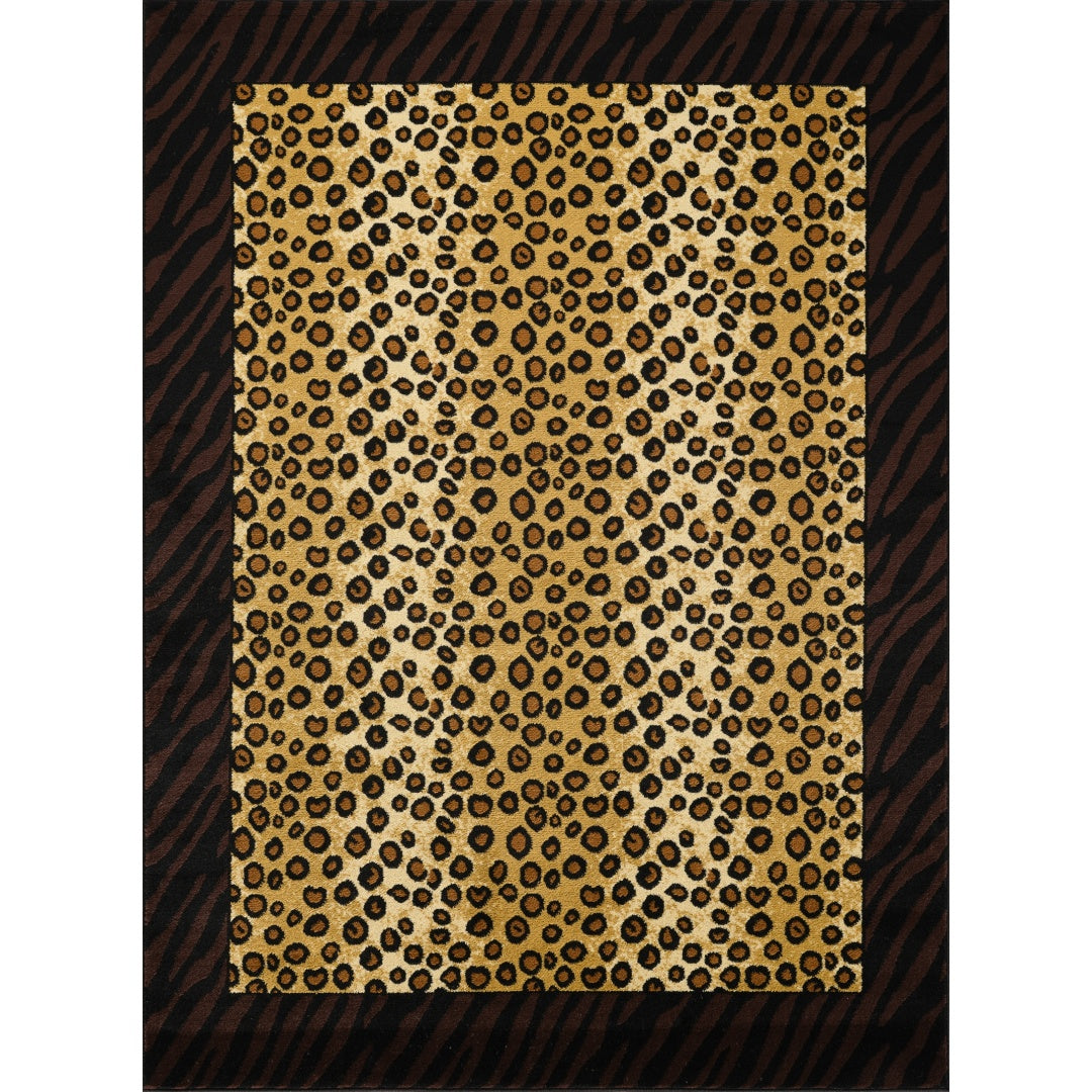Tribes GC YLS4014 Multi 5 Ft. 3 In. X 7 Ft. 3 In. Animal Print Area Rug