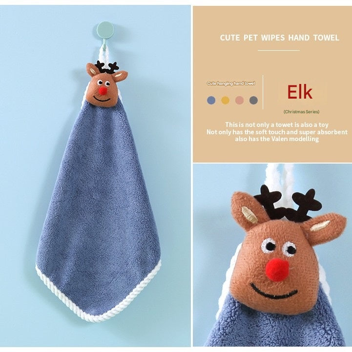 Christmas Theme Hand Towel--1pcs