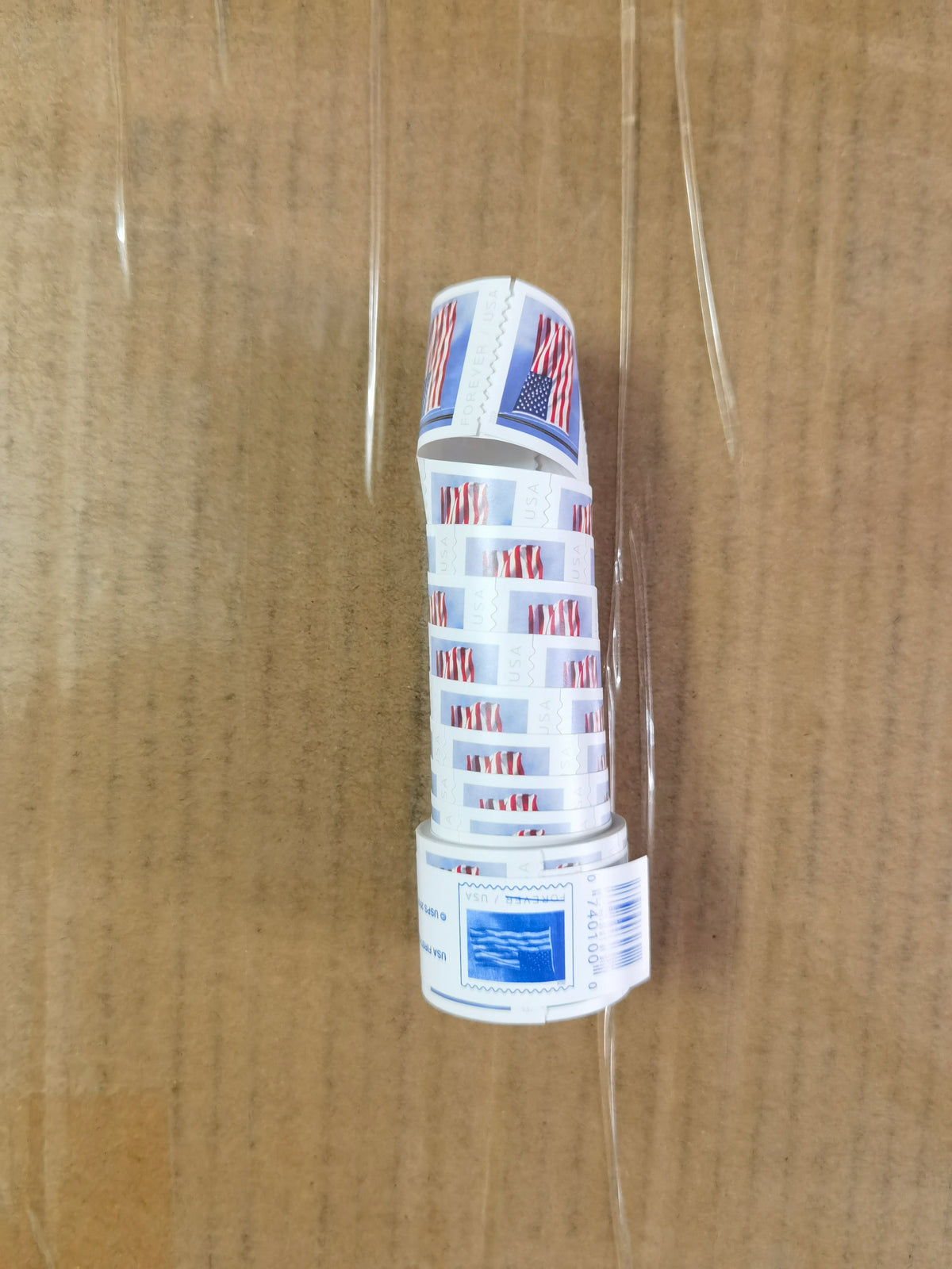 First-Class Rate U.S. FLAG STAMPS 1 ROLLS FREE SHIPPING