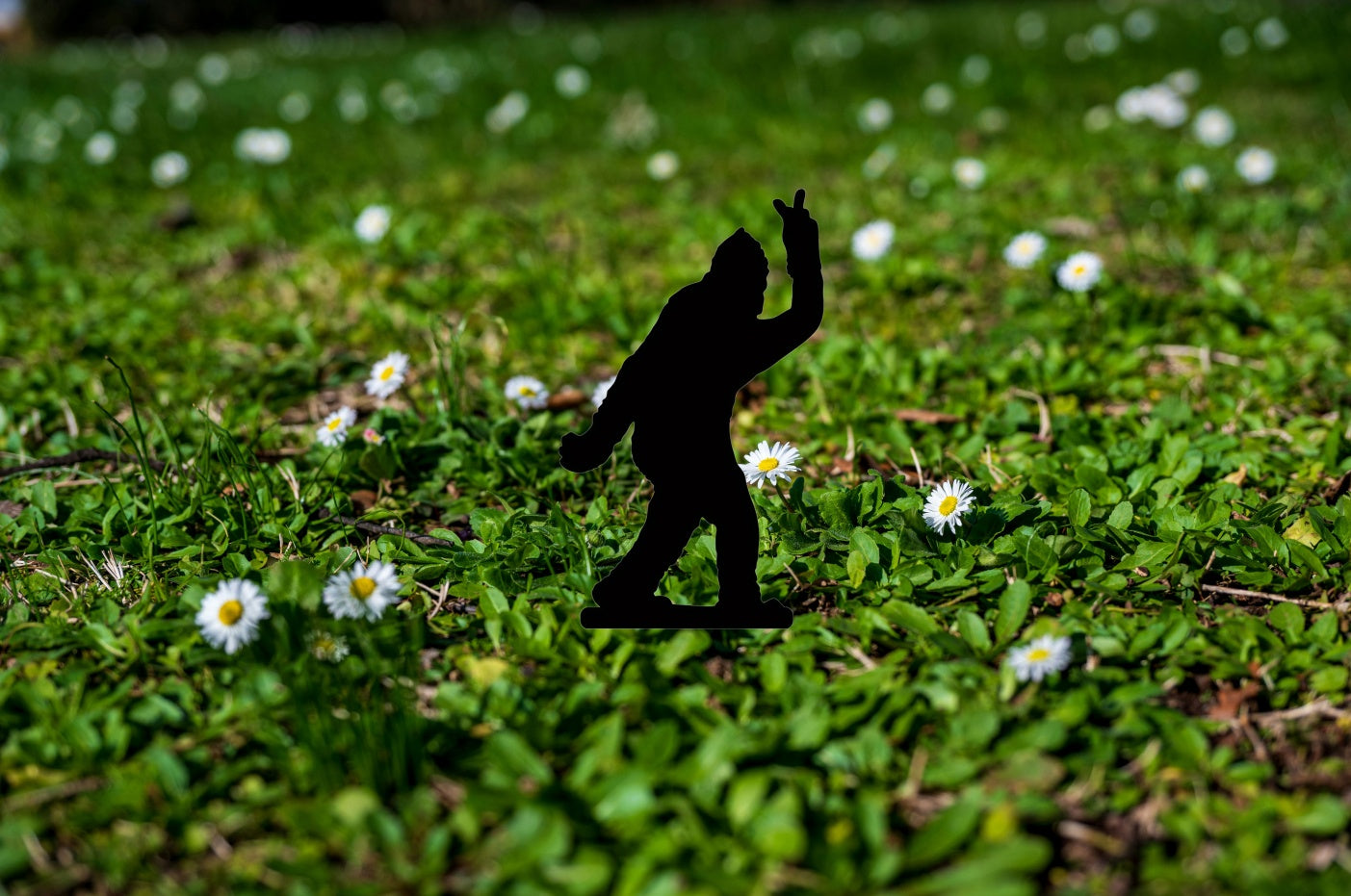 Shopping Whimsical Cartoon Bigfoot Garden Statue - Stylish Lawn