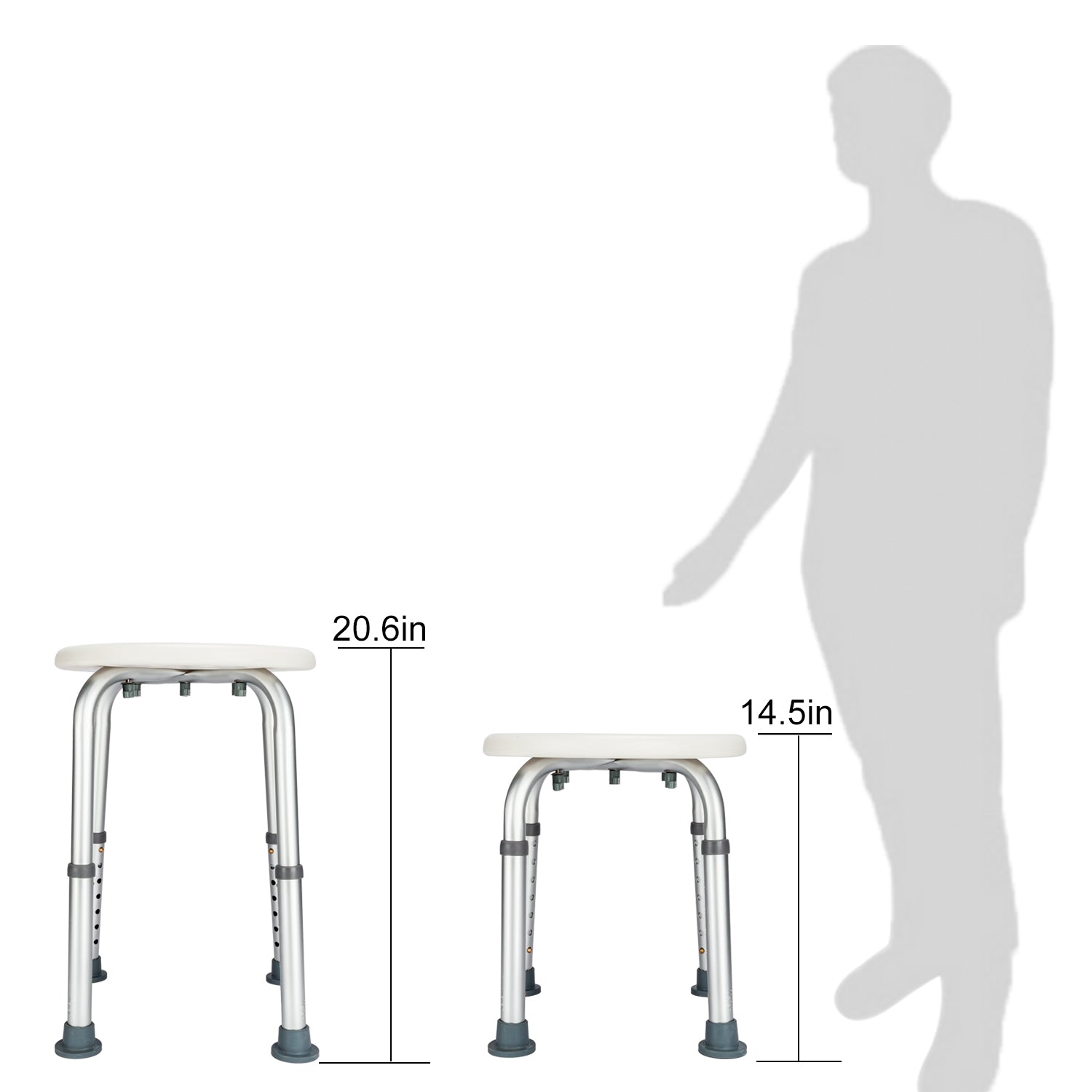 1.35MM ROUND STOOL BATH CHAIR