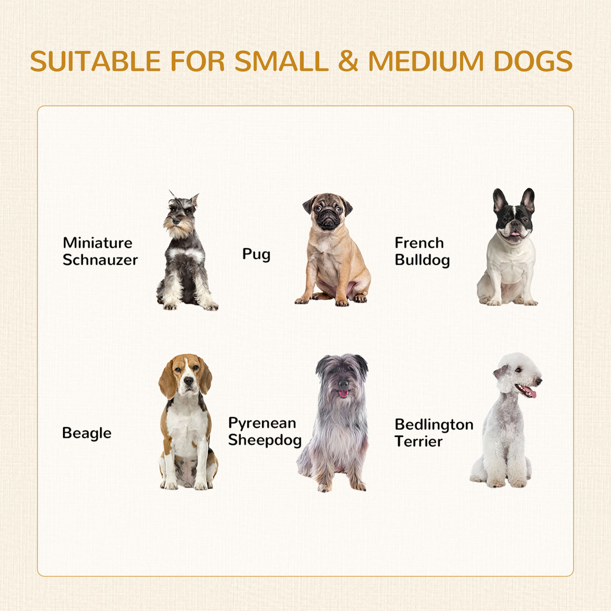 Dog Crate Furniture with Soft Water-Resistant Cushion, Dog Kennel End Table with Drawer, Puppy Crate for Small Dogs Indoor with 2 Doors, White