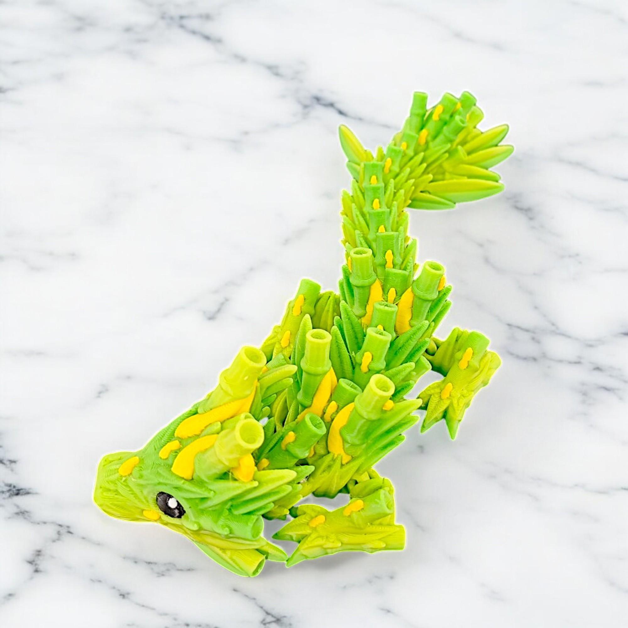 Bamboo Dragon Creative Decoration, Exquisite Details And Outstanding Appearance, Worth Having