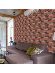 30pcs Waterproof 3D Faux Brick Wall Panels Peel And Stick, Self Adhesive Wall Panels