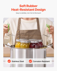 Canning Supplies Starter Kit 9 PCS Stainless Steel Water Bath Canning Set