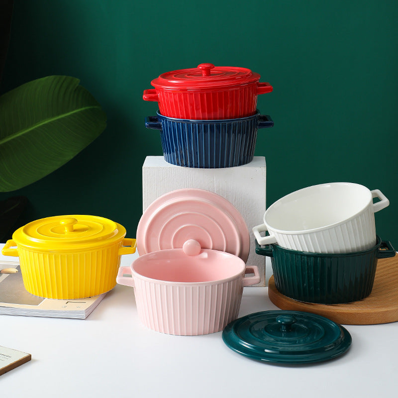 8 Inch Soup Pot-Pink 1132