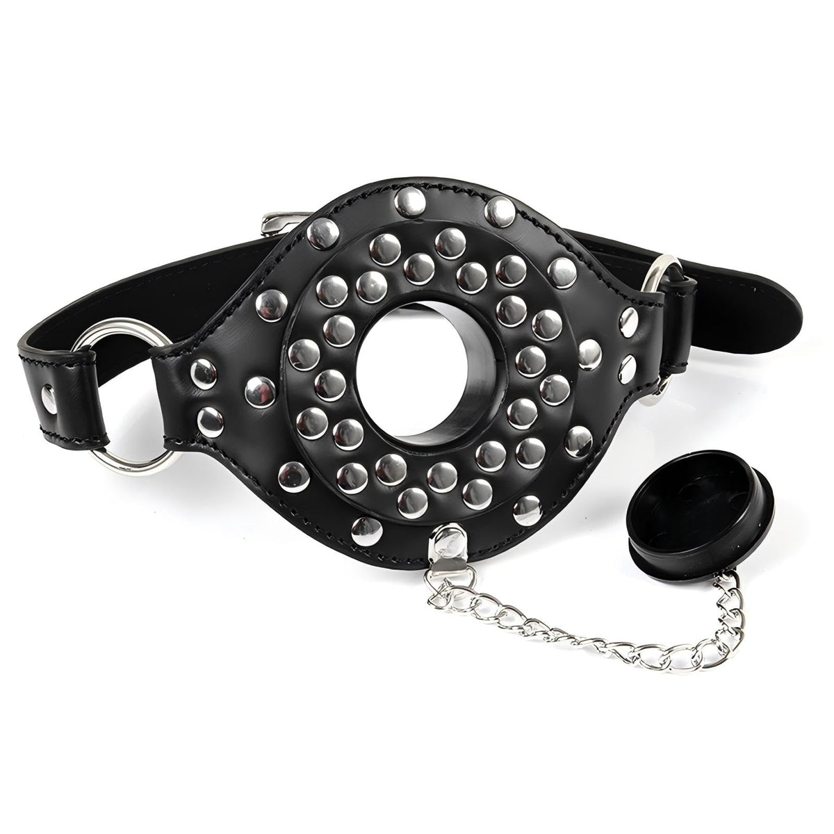 Open Mouth Gag O-Ring Sex Silicone Mouth Ball Gag- Breathable Sex Gag With Removable Pacifier Plug Bondage Restraints BDSM Adult Toys For Men Women And Couple