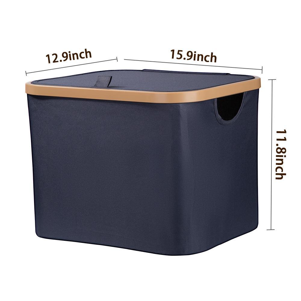 Available In Three Colors, With Or Without Lids, Perfect For Organizing Your Home And Keeping It Tidy.