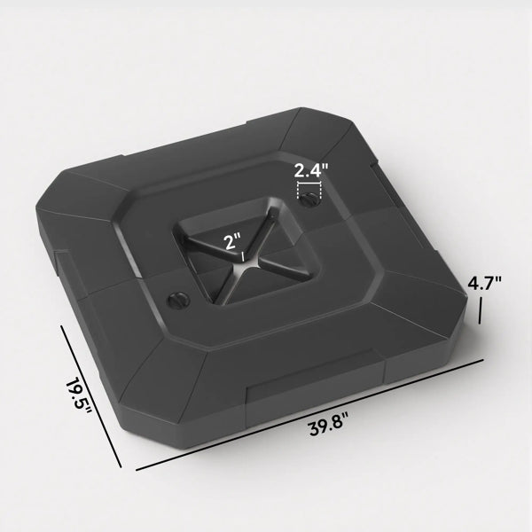 2 Pcs Outdoor Umbrella Base