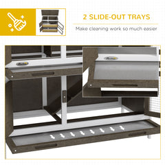 Bunny Hutch with Ramp